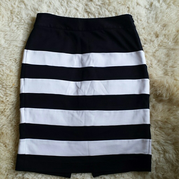 White House Black Market Dresses & Skirts - White house black market striped skirt